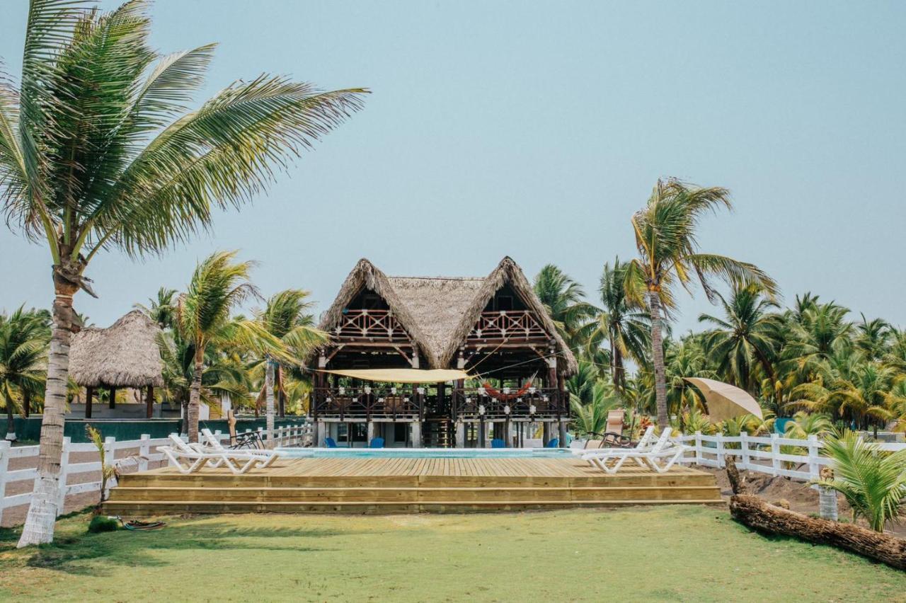 Los Olivos La Playa Hotel Y Restaurante Escuintla Exteriér fotografie